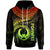 Pohnpei Polynesian Hoodie Pohnpei Waves (Reggae) Unisex Reggae - Polynesian Pride