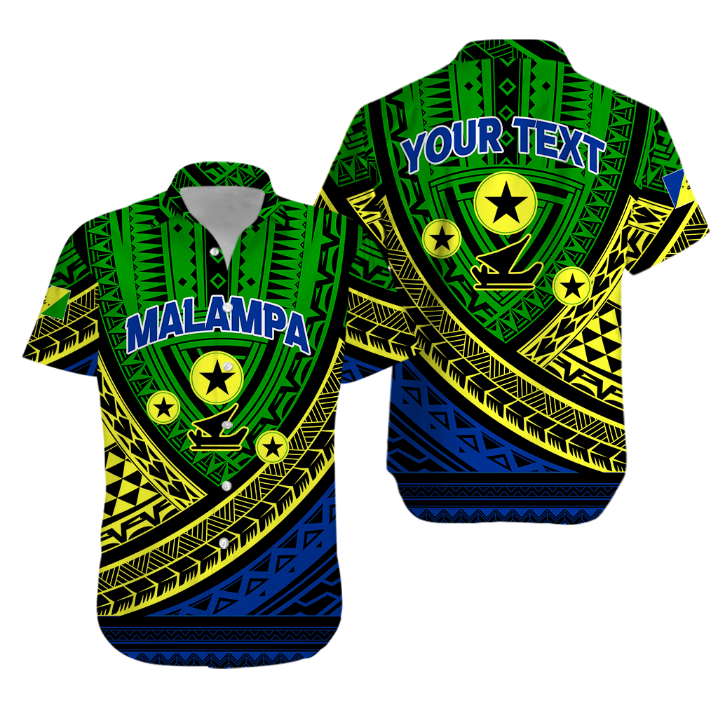 (Custom Personalised) Vanuatu Malampa Province Tribal Pattern Hawaiian Shirt - LT12 Unisex Green - Polynesian Pride