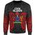Cook Islands Polynesian Sweater - Spirit Style Unisex Black - Polynesian Pride