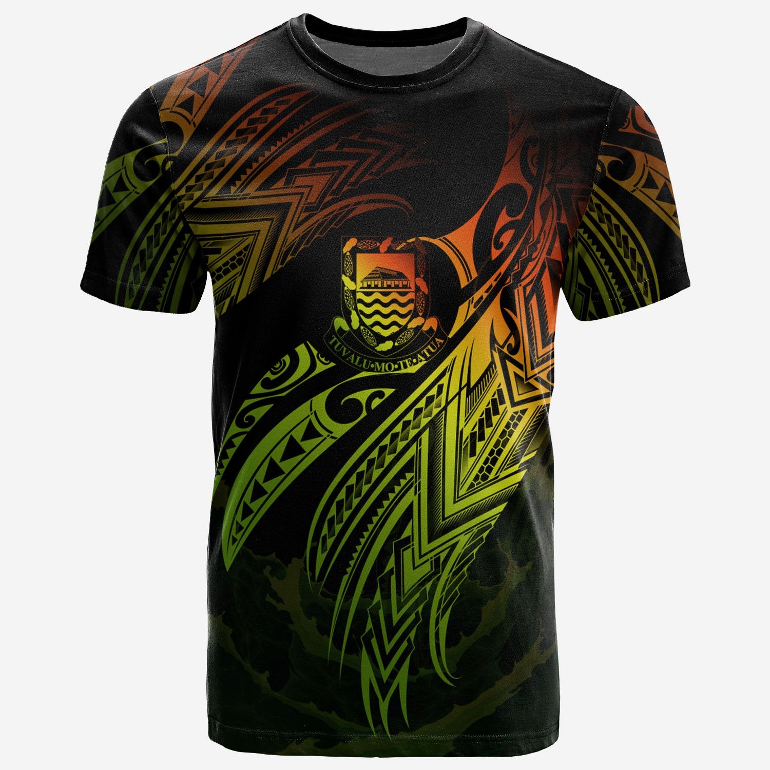 Tuvalu Polynesian T Shirt Tuvaluan Legend Reggae Version Unisex Art - Polynesian Pride