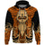 hawaiiIkaika Kanaka Pullover Hoodie Unisex Orange - Polynesian Pride