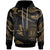 Niue Hoodie Polynesian Tattoo Gold Version Unisex Gold - Polynesian Pride