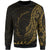 New Caledonia Sweatshirt - Polynesian Pattern Style Gold Color Unisex Gold - Polynesian Pride