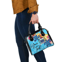 Samoa Custom Personalised Shoulder Handbag - Tropical Style - Polynesian Pride