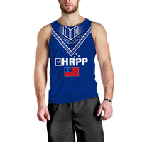 HRPP Samoa Men Tank Top - Samoan Tribal - LT12 - Polynesian Pride