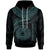 American Samoa Polynesian Hoodie American Samoan Waves (Turquoise) Unisex Turquoise - Polynesian Pride