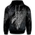 Palau Polynesian Hoodie Legend White Version Unisex Black - Polynesian Pride