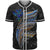 Polynesian Hawaii Baseball Shirt - Polynesian Wings Unisex Black - Polynesian Pride