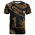 Tuvalu Polynesian T Shirt Polynesian Tattoo Gold Version Unisex Art - Polynesian Pride