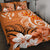 Kosrae Quilt Bed Set - Kosrae Spirit Orange - Polynesian Pride