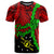 Papua New Guinea Southern Highlands Province Polynesian T Shirt Tribal Wave Tattoo Unisex RED - Polynesian Pride