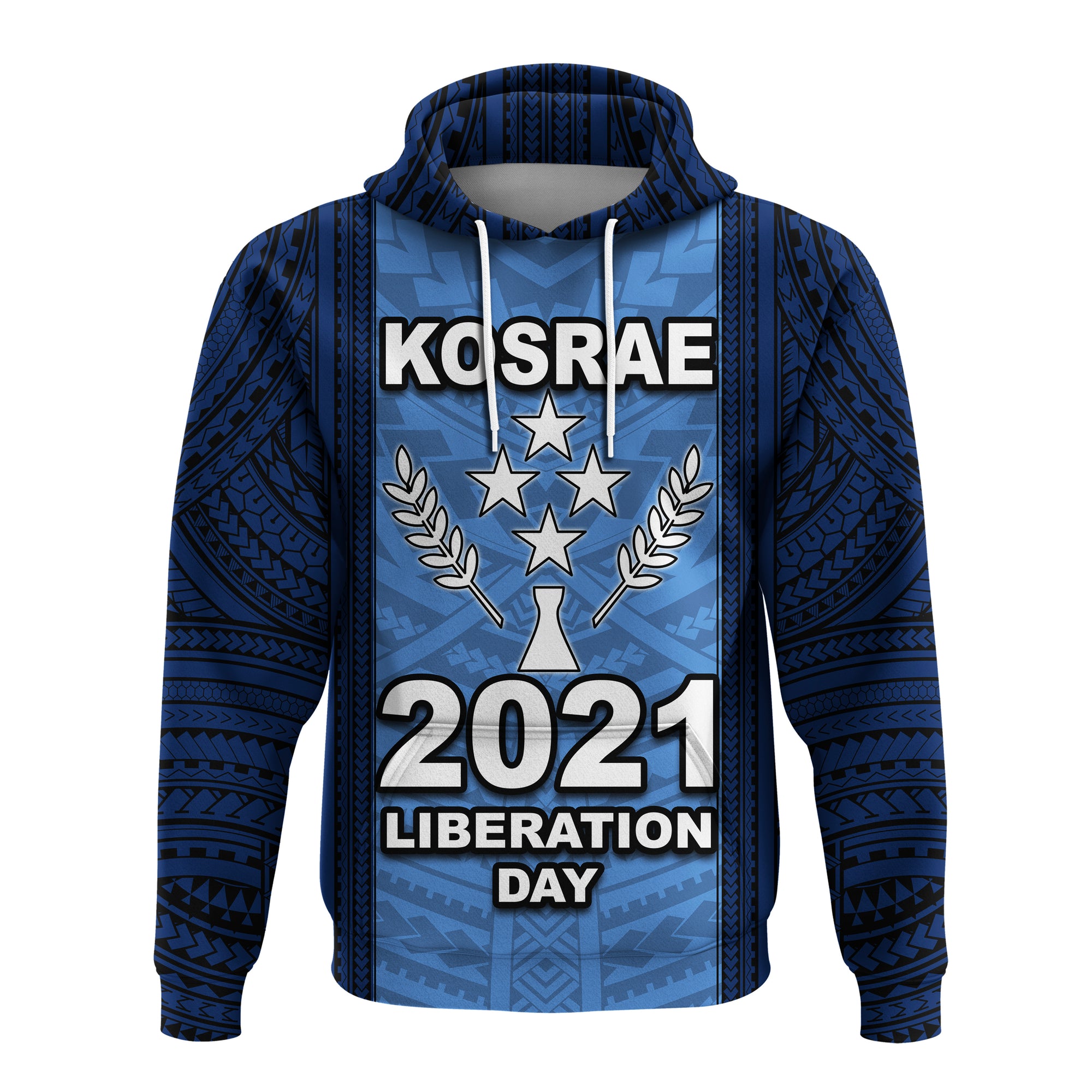 Kosrae Liberation Day 2021 Hoodie LT20 Unisex Green - Polynesian Pride