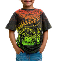 Polynesian Samoa T shirt Samoan Waves (Reggae) - Polynesian Pride