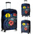 New Caledonia Polynesian Luggage Cover - Blue Turtle Hibiscus Blue - Polynesian Pride