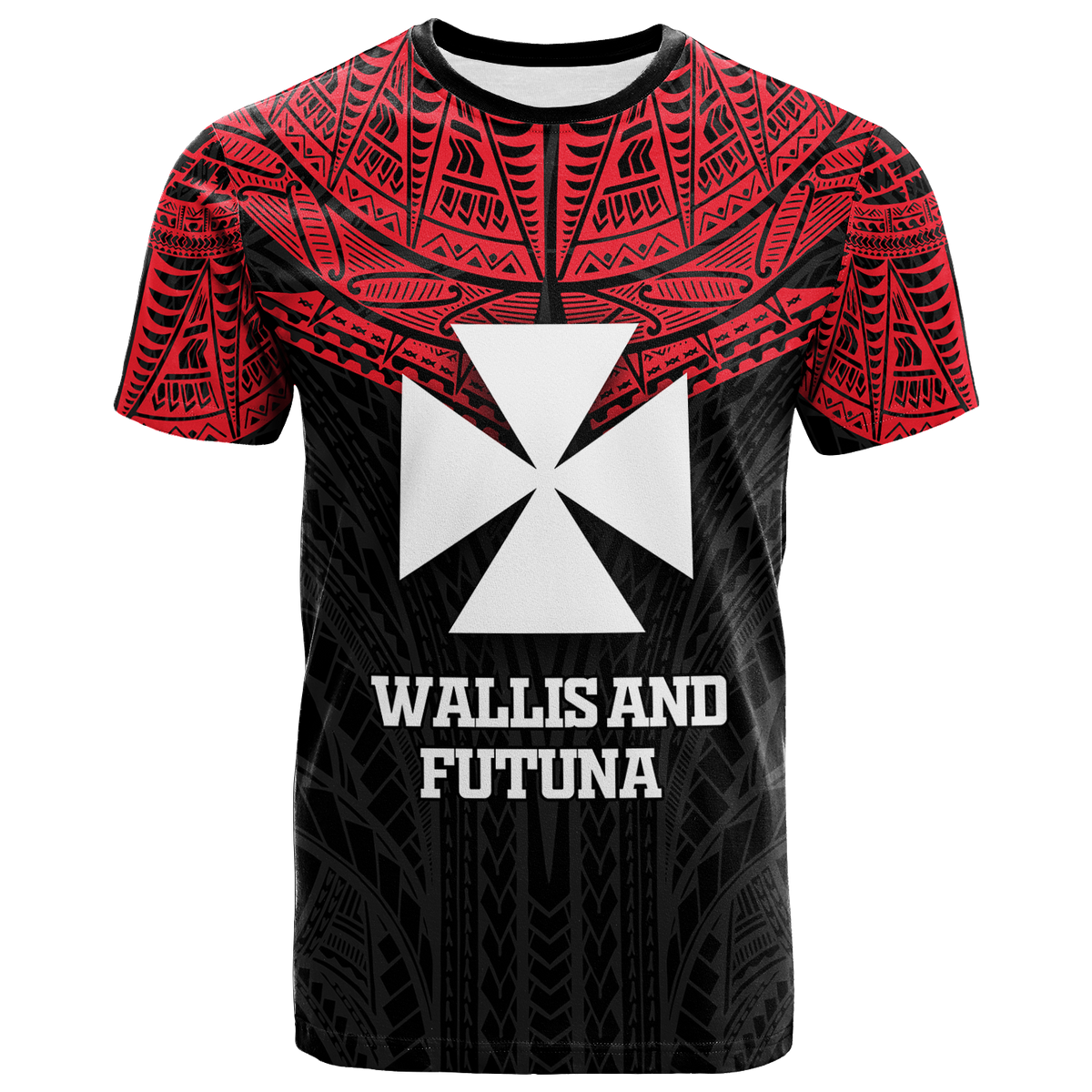 Wallis and Futuna Pride T Shirt LT12 Unisex Red - Polynesian Pride