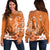 Guam Women's Off Shoulder Sweaters - Guamanian Spirit - Polynesian Pride