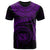 Polynesian Hawaii T Shirt Hawaiian Waves (Purple) Unisex Purple - Polynesian Pride