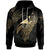 Tokelau Polynesian Hoodie Legend Gold Version Unisex Black - Polynesian Pride