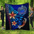 Samoa Custom Personalised Premium Quilt - Vintage Tribal Mountain - Polynesian Pride