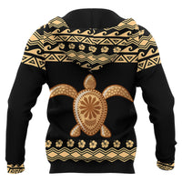 Polynesian Hawaii All Over Hoodie Yellow - Polynesian Pride