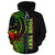 Pohnpei Polynesian Custom Zip up Hoodie Reggae Line - Polynesian Pride