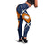 Marshall Islands Leggings - Marshall Islands Flag with Polynesian Patterns Orange - Polynesian Pride