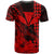 Kakau Polynesian Tribal Hawaiian Turtle with Kanaka Maoli Red T Shirt LT9 - Polynesian Pride