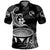 Custom Tonga Kumete Kava Bowl Sila Vibes Black Polo Shirt LT8 Black - Polynesian Pride