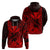 Kakau Polynesian Tribal Hawaiian Turtle with Kanaka Maoli Red Hoodie LT9 Red - Polynesian Pride