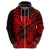 Kakau Polynesian Tribal Hawaiian Turtle with Kanaka Maoli Red Hoodie LT9 - Polynesian Pride