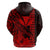 Kakau Polynesian Tribal Hawaiian Turtle with Kanaka Maoli Red Hoodie LT9 - Polynesian Pride