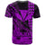 Custom Kakau Polynesian Tribal Hawaiian Turtle with Kanaka Maoli Purple T Shirt LT9 - Polynesian Pride