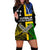 Australian South Sea Islanders Flag Style Hoodie Dress LT14 - Polynesian Pride