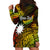 (Custom Personalised) Nauru Polynesian Hibiscus Naoero Reggae Hoodie Dress LT14 - Polynesian Pride