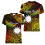 (Custom Personalised) Nauru Polynesian Hibiscus Naoero Reggae Women V Neck T Shirt LT14 Female Reggae - Polynesian Pride