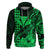 Kakau Polynesian Tribal Hawaiian Turtle with Kanaka Maoli Green Hoodie LT9 - Polynesian Pride