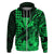 Kakau Polynesian Tribal Hawaiian Turtle with Kanaka Maoli Green Hoodie LT9 - Polynesian Pride