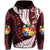 Custom Tonga Hoodie Emancipation Day Kupesi Pattern No.2 Black LT9 Hoodie - Polynesian Pride