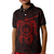 Hawaii Polynesian Custom Polo Shirt Vintage Polynesian Turtle (Red) - Polynesian Pride