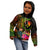 YAP Polynesian Custom Zip up Hoodie Hibiscus and Banana Leaves - Polynesian Pride