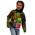 Samoa Polynesian Custom Zip up Hoodie Hibiscus and Banana Leaves - Polynesian Pride