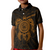 Hawaii Polynesian Custom Polo Shirt Vintage Polynesian Turtle (Golden) - Polynesian Pride