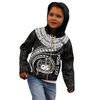 Polynesian Samoa Custom Zip up Hoodie Samoan Waves (White) - Polynesian Pride
