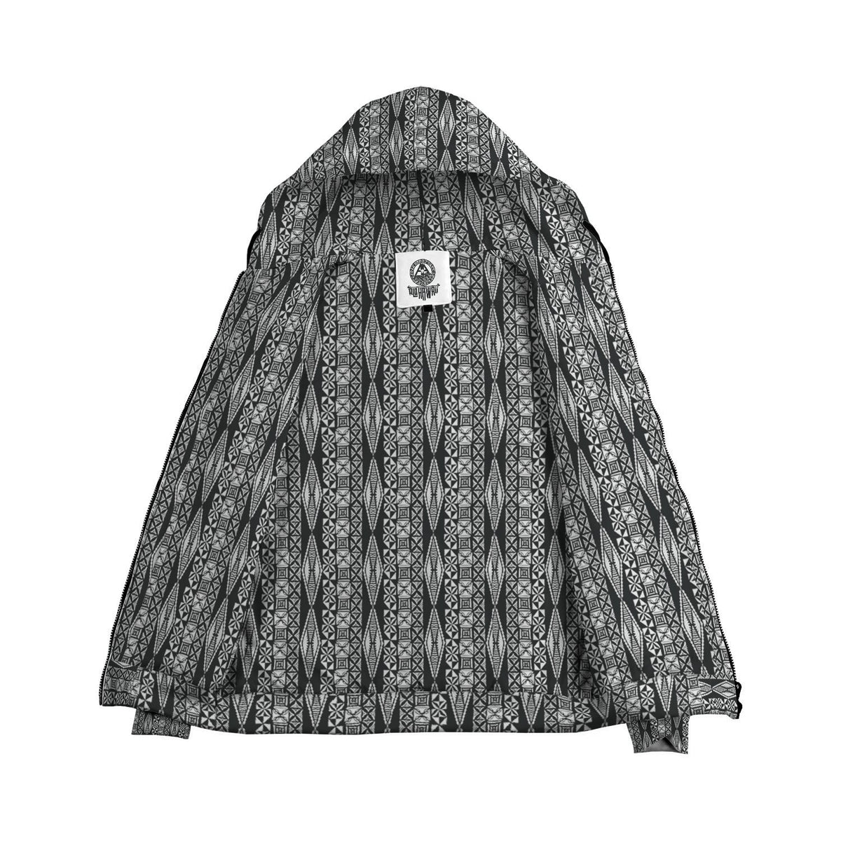 Hawaii Polynesian Pattern Zip Hoodie - Polynesian Pride