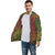 Wonder Colorful Inside Print Zip Hoodie Unisex Red & Blue - Polynesian Pride
