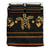 Hawaiian Turtle Hibiscus Black And Yellow Bedding Set - Color Style Black - Polynesian Pride