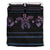 Hawaiian Turtle Hibiscus Bedding Set - Color Style Black - Polynesian Pride