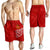 Lion Kolisi Tonga Men Shorts Atele LT13 Red - Polynesian Pride