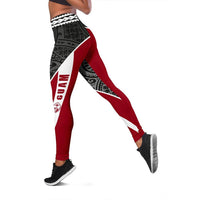 Guam Active 2nd Leggings A16 - Polynesian Pride