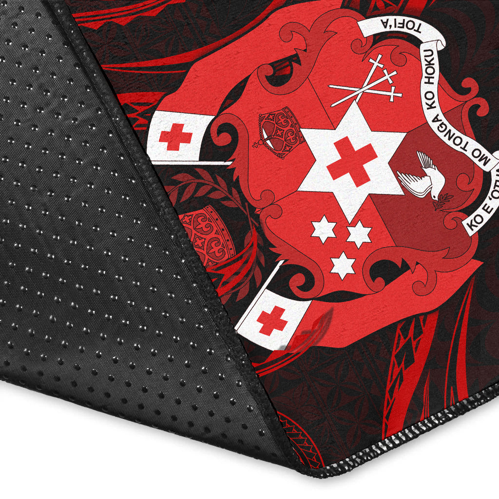 Tonga Pattern Area Rug Always Proud LT13 - Polynesian Pride